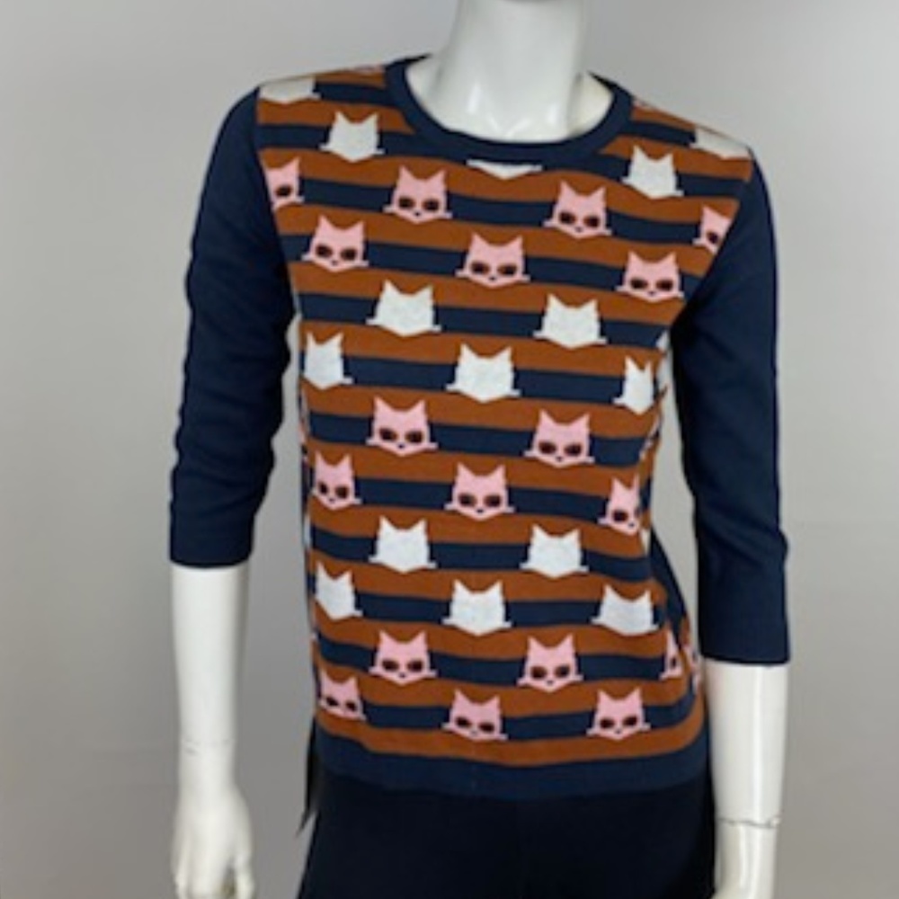 Kling Fox Print Sweater